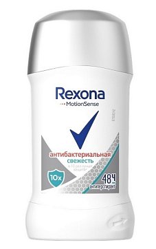 Rexona (Рексона) антиперспирант-стик Антибактериальная свежесть 40мл