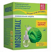 Купить mosquitall (москитолл) универсальная защита фумигатор+жидкость 45ночей в Бору