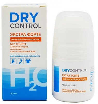 Купить dry control forte (драй контрол) экстра форте дабоматик от обильного потоотделения без спирта ролик 30% 50 мл в Бору