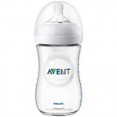 Купить avent (авент) бутылочка для кормления с 1 месяца natural 260мл, 1 шт (scf033/17) в Бору