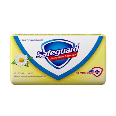 Купить safeguard (сейфгард) мыло антибактериальное ромашка, 90г в Бору