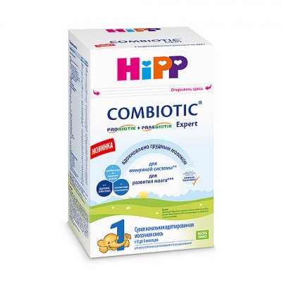 Купить hipp-1 (хипп-1) комбиотик эксперт, молочная смесь 600г в Бору