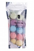 Купить fabrik cosmetology (фабрик косметик) шарики бурлящие маленькие для ванны rainbow balls 150 гр в Бору