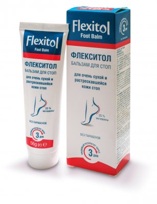 Купить flexitol (флекситол) бальзам для стоп, 56г в Бору