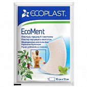 Купить ecoplast ecoment пластырь перцовый с ментолом 10 х 15см в Бору