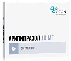 Купить арипипразол, таблетки 10мг, 30 шт в Бору