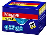 Купить коллаген ультра+ с, порошок с натуральным вкусом пакет-саше массой 8 гр 30 шт. бад в Бору