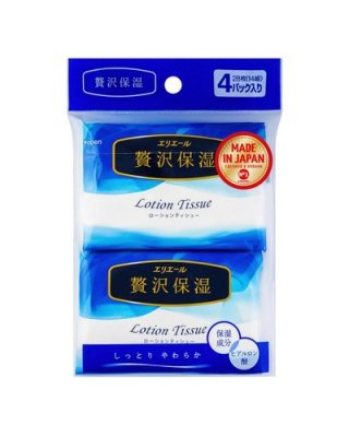 Купить elleair lotion tissue (эллейр) салфетки бумажные, 14х4 шт в Бору