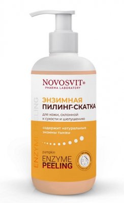 Купить novosvit (новосвит) пилинг-скатка энзимная для кожи, склонной к сухости и шелушению, 200мл в Бору