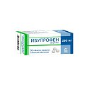 Купить ибупрофен, таблетки, покрытые пленочной оболочкой 200мг, 50шт в Бору