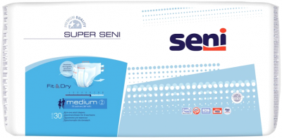 Купить seni (сени) подгузники супер медиум 2 30шт в Бору