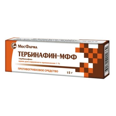 Купить тербинафин-мфф, крем для наружного применения 1%, 15г в Бору