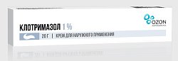 Купить клотримазол, крем для наружного применения 1%, 20г в Бору