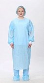 Купить халат хирургический новисет, одноразовый стерильный размер 2 (52-54) в Бору