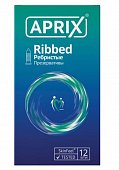 Купить aprix (априкс) презервативы ribbed (ребристые) 12шт в Бору