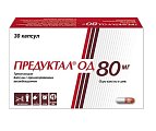 Купить предуктал од, капсулы с пролонгированным высвобождением 80мг, 30 шт в Бору