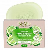 Купить biomio (биомио) bio-soap aromatherapy мыло натуральное зеленый чай и эфирное масло бергамота 90 гр в Бору