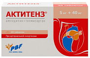 Купить актитенз, таблетки 5 мг+40 мг, 30 шт в Бору
