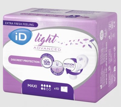 Купить айди лайт ( id light advanced ) прокладки урологические макси, 10шт в Бору