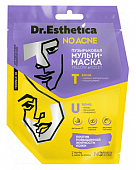 Купить dr. esthetica (др. эстетика) no acne мульти-маска пузырьковая yellow&violet 1шт в Бору