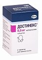Купить достинекс, таблетки 0,5мг, 2 шт в Бору