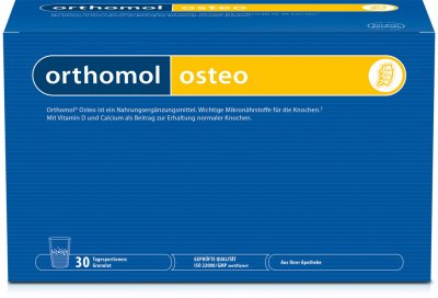 Купить orthomol osteo (ортомол остео), порошок саше 15г, 30 шт бад в Бору