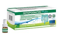 Купить энтеролактис фибра, сироп 10мл флаконы 12 шт+капсула с порошком в крышках флаконов бад в Бору