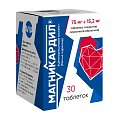 Купить магникардил, таблетки, покрытые пленочной оболочкой 75мг+15,2мг, 30шт в Бору