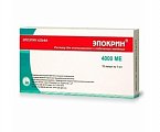 Купить эпокрин, раствор для внутривенного и подкожного введения 4000ме/мл, ампулы 10 шт в Бору