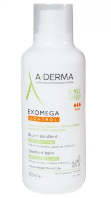 Купить a-derma exomega control (а-дерма) бальзам смягчающий для лица и тела, 400мл в Бору