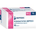 Купить розувастатин-вертекс, таблетки, покрытые пленочной оболочкой 10мг, 90 шт в Бору