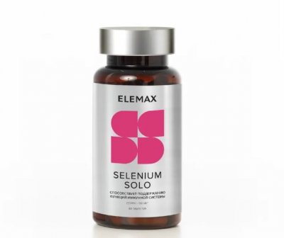 Купить elemax selenium solo (элемакс селен соло) таблетки, 60 шт бад в Бору