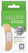 Купить пластырь веллфикс (wellfix) бактерицидный на нетканой основе sensitive, 20 шт в Бору