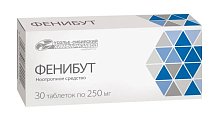 Купить фенибут, таблетки 250мг, 30 шт в Бору