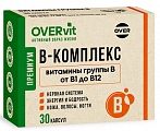 Купить overvit (овервит) в-комплекс, капсулы 30шт бад в Бору