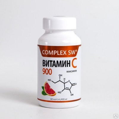 Купить витамин с 900мг максимум, таблетки шипучие 610мг, 60 шт бад в Бору