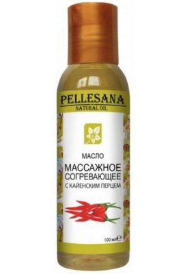 Купить pellesana (пеллесана) масло массажное согревающее с кайенским перцем 100 мл в Бору