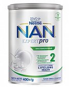 Купить nan 2 (нан) кисломолочный смесь сухая для детей с 6 месяцев, 400г в Бору