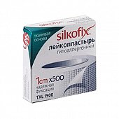 Купить silkofix (силкофикс) пластырь на тканной основе 1смх500см белый в Бору