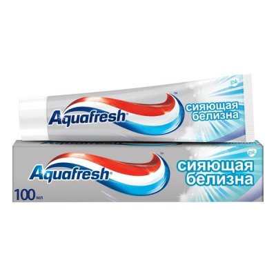Купить аквафреш зубная паста сияющая белизна 100мл в Бору