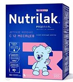 Купить нутрилак (nutrilak) премиум 3 напиток молочный сухой с 12 месяцев 300г в Бору