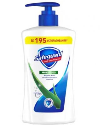Купить safeguard (сейфгард) мыло жидкое аромат алоэ фл 390 мл в Бору
