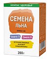 Купить семена льна компас здоровья, пачка 200г бад в Бору