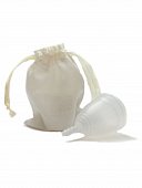 Купить онликап (onlycup) менструальная чаша серия лен размер l, белая в Бору