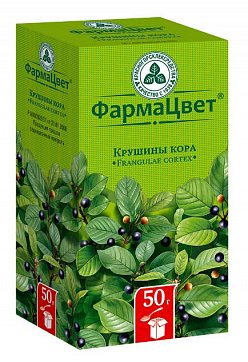 Крушины кора, пачка 50г Крушины кора, пачка 50г