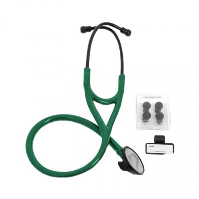 Купить стетоскоп amrus (амрус) 04-ам404 deluxe медицинский терапевтический, зелёный в Бору