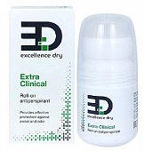Купить ed excellence dry (экселленс драй) extra clinical антиперспирант роликовый, 50 мл в Бору
