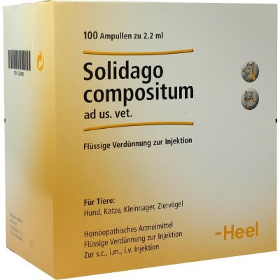 Купить солидаго композитум с, раствор для внутримышечного введения гомеопатический 2,2мл, ампулы 100шт в Бору