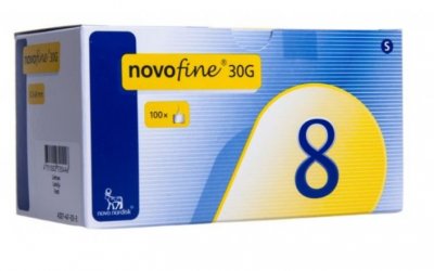 Купить игла novofine (новофайн) для шприц-ручки 30g (3x8 мм), 100 шт в Бору