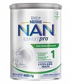 Купить nan 1 (нан) кисломолочный смесь сухая для детей с рождения, 400г в Бору
